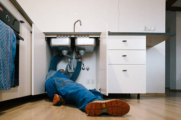 Professional Drain Cleaning technician working in Ezel, KY